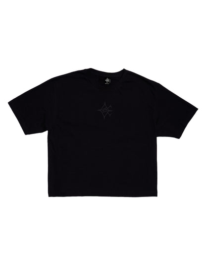 BOXY TEE HEAVYWEIGHT FULL BLACK