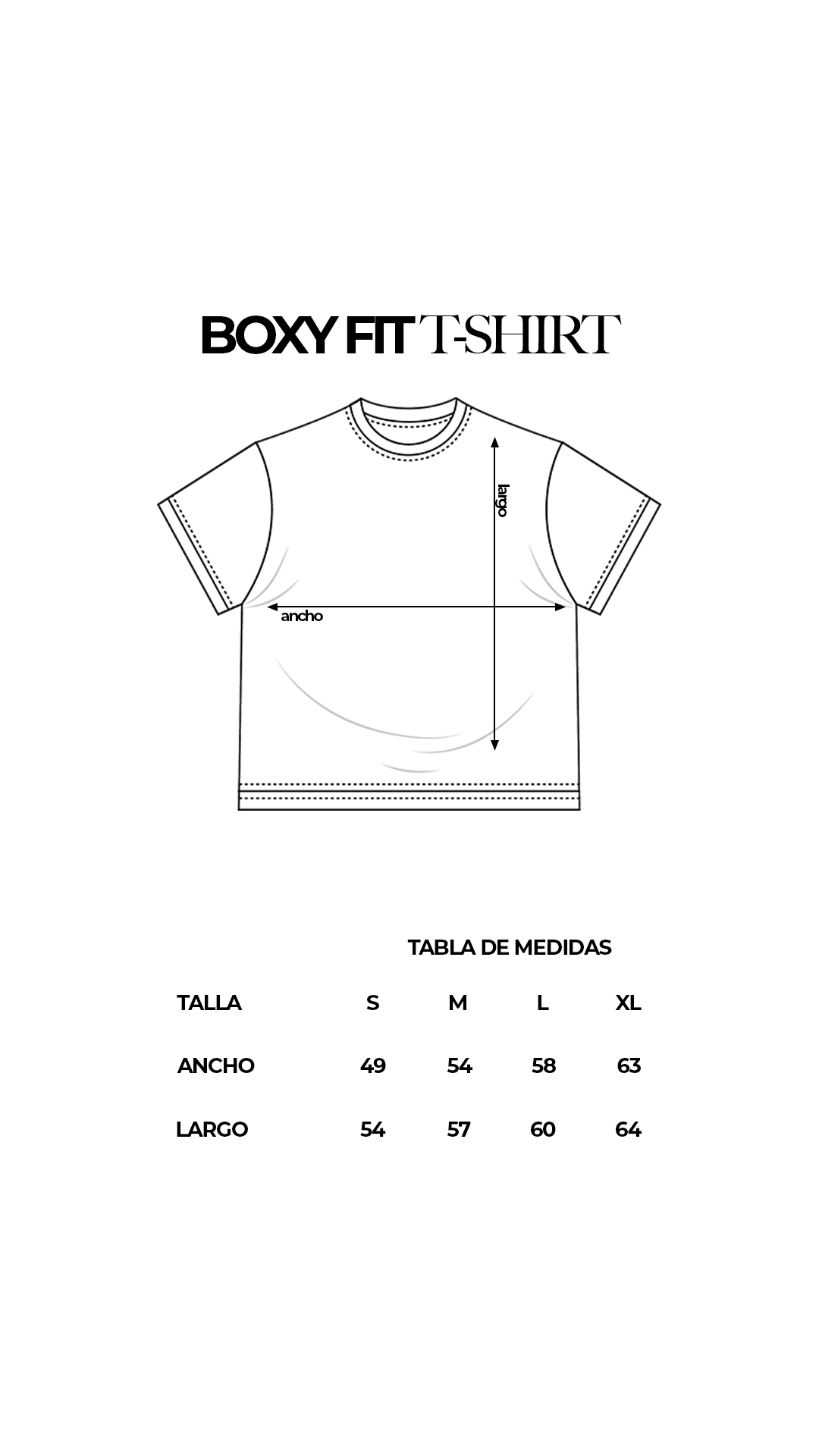 BOXY TEE MEDIEVAL LETTERING RUBY – WHITE